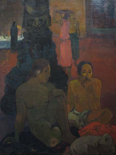 Paul Gauguin The Great Budha By Paul Gaugin